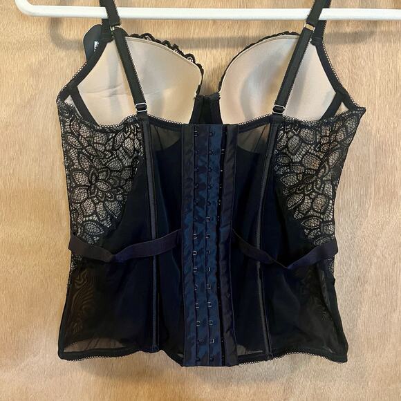 Maidenform Corset 36B DM1140 BNWT, Gorgeous Lace With Nude Lining - Picture 2 of 11